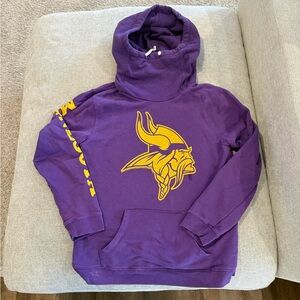 Purple Hoodie with Yellow Viking Logo